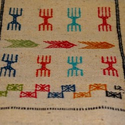 Margoum bousaâdi gafsien en laine traditionnelle